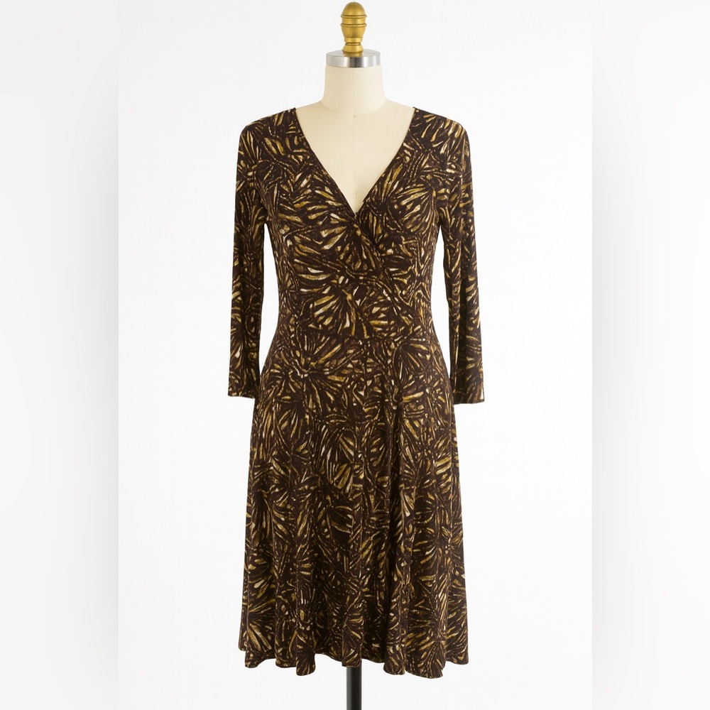 Glamour Abstract Patterned Top - image 1